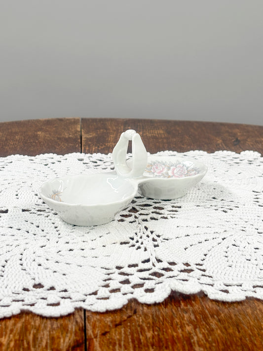 Porcelain relish dish (Boris Kidric - Yugoslavia)