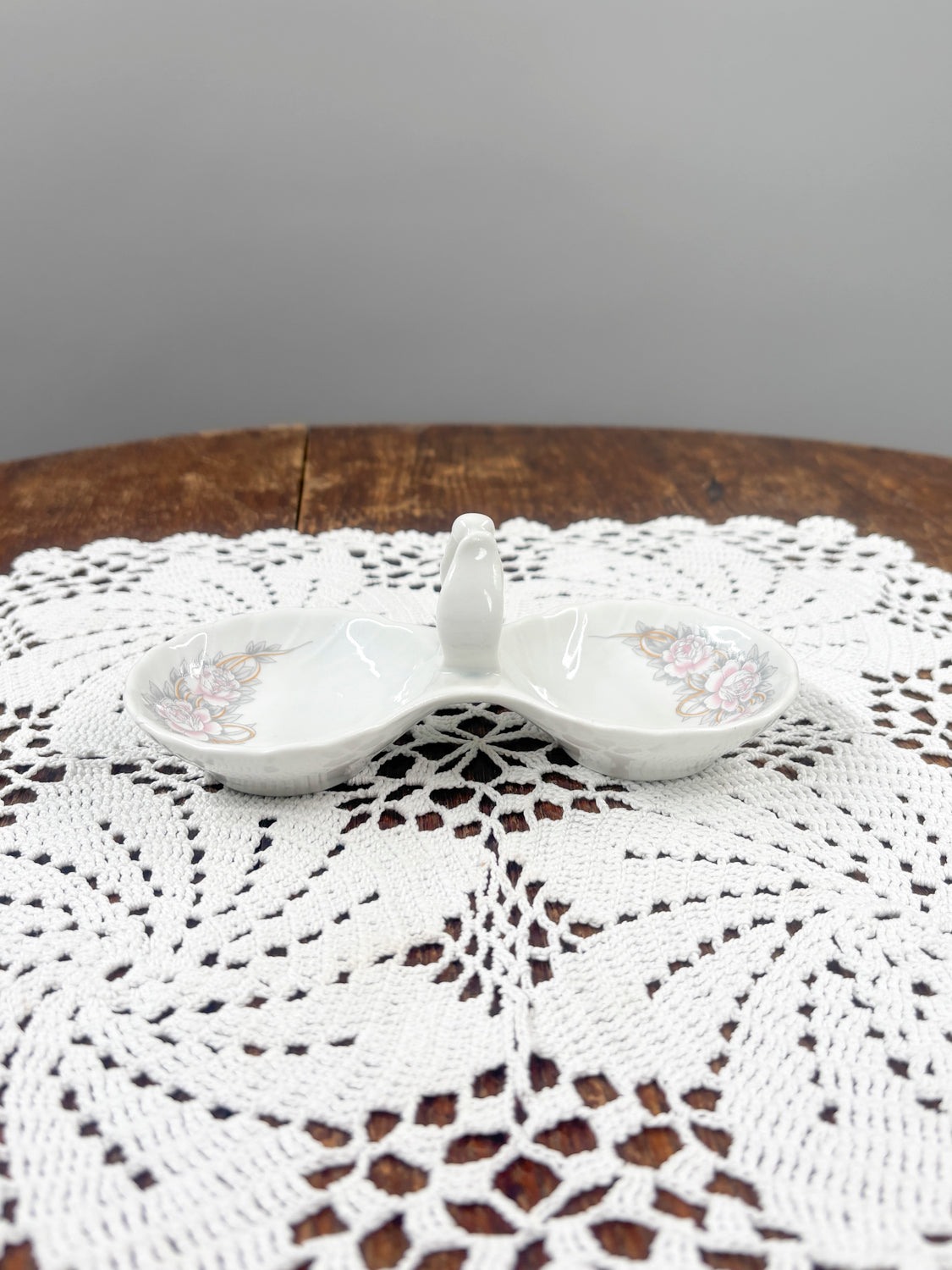 Porcelain relish dish (Boris Kidric - Yugoslavia)